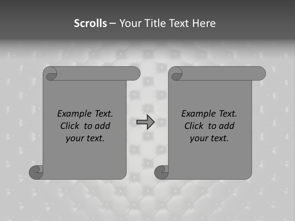 Vintage Luxury Sofa PowerPoint Template