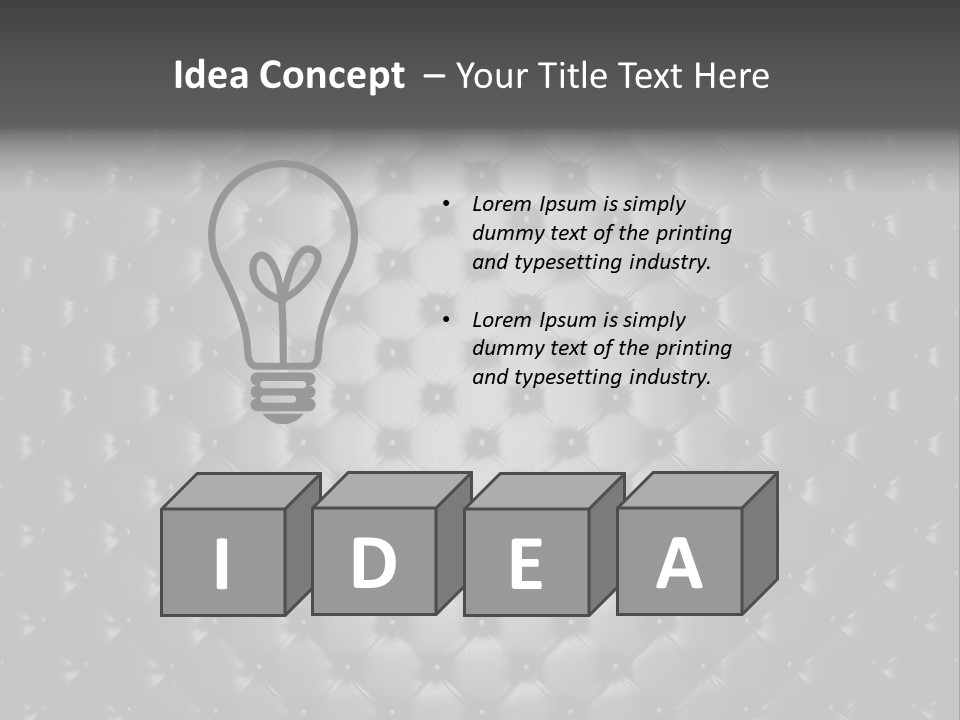 Vintage Luxury Sofa PowerPoint Template