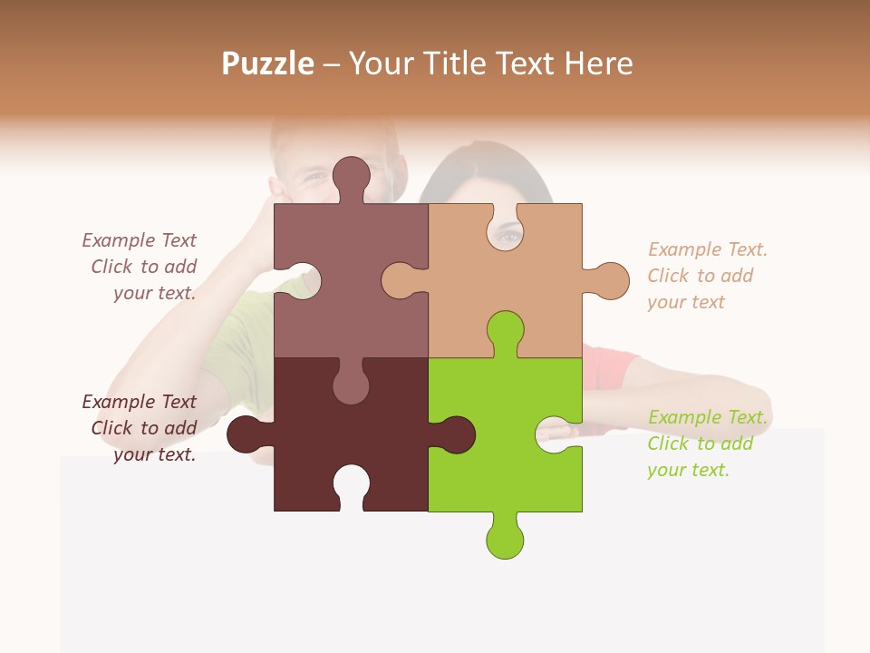 Space Teenage Advert PowerPoint Template