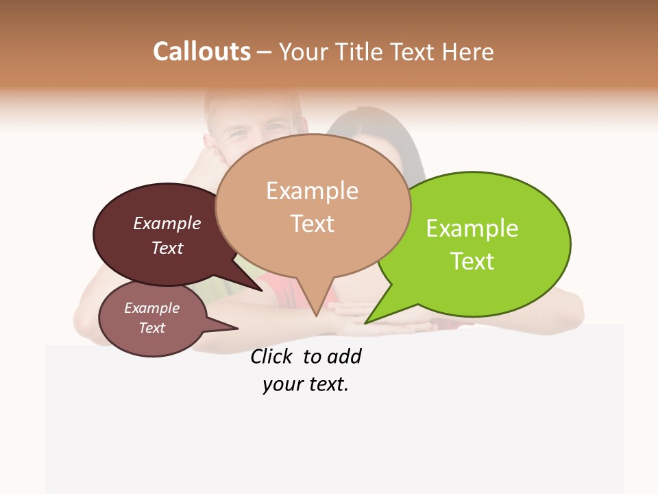 Space Teenage Advert PowerPoint Template