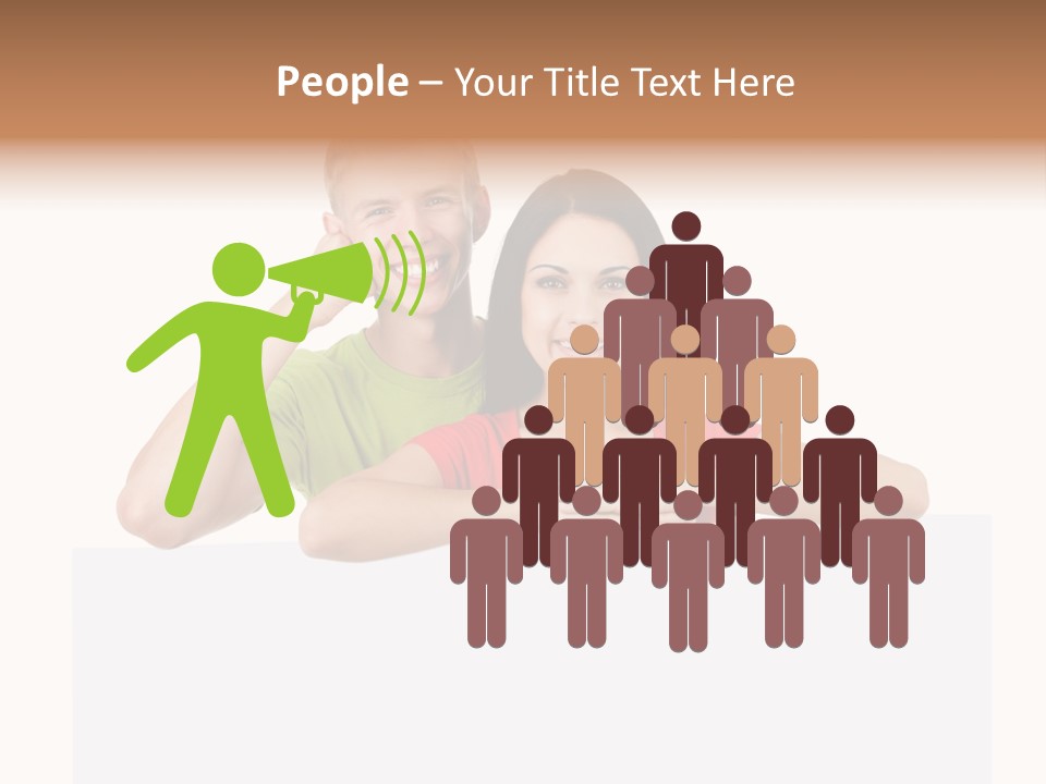 Space Teenage Advert PowerPoint Template