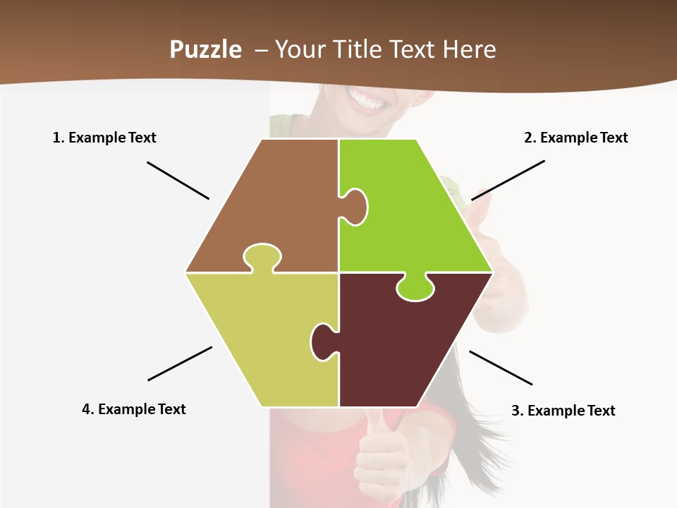 Copy Poster Smile PowerPoint Template