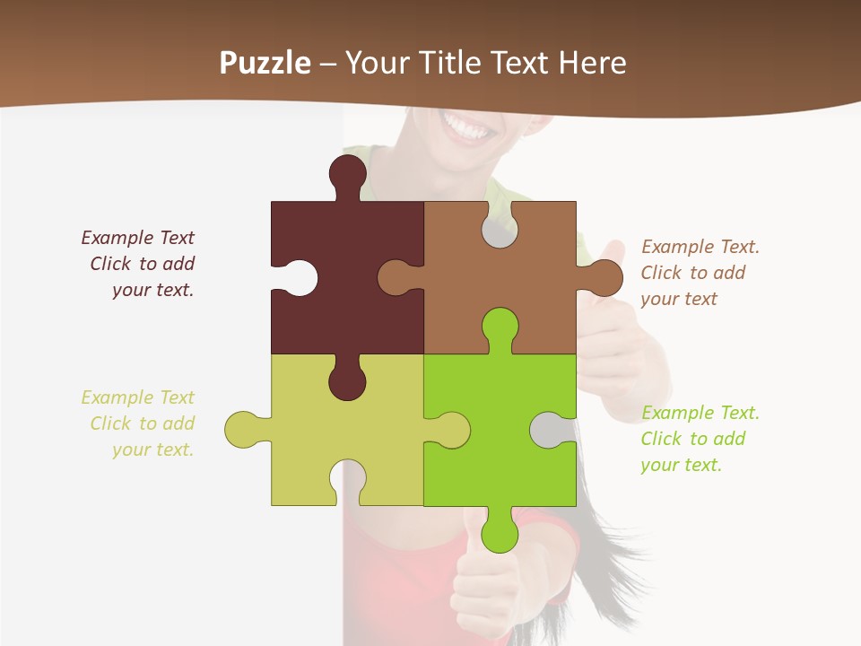 Copy Poster Smile PowerPoint Template