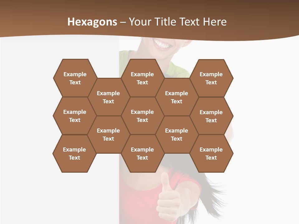 Copy Poster Smile PowerPoint Template