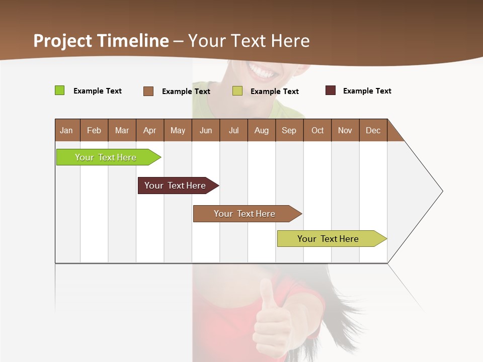 Copy Poster Smile PowerPoint Template
