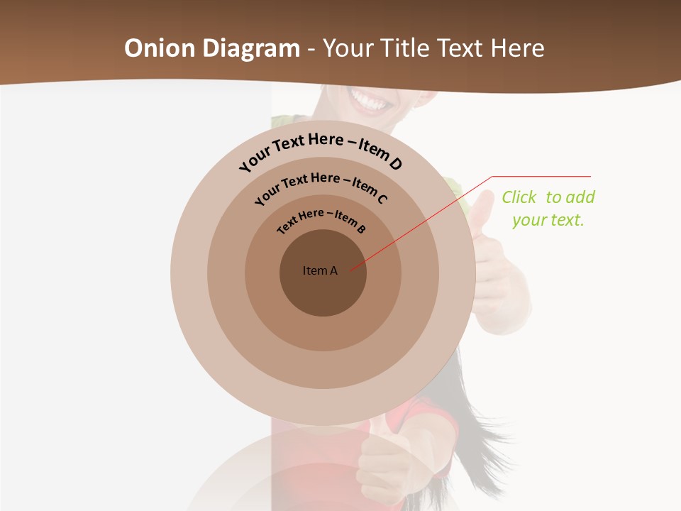 Copy Poster Smile PowerPoint Template