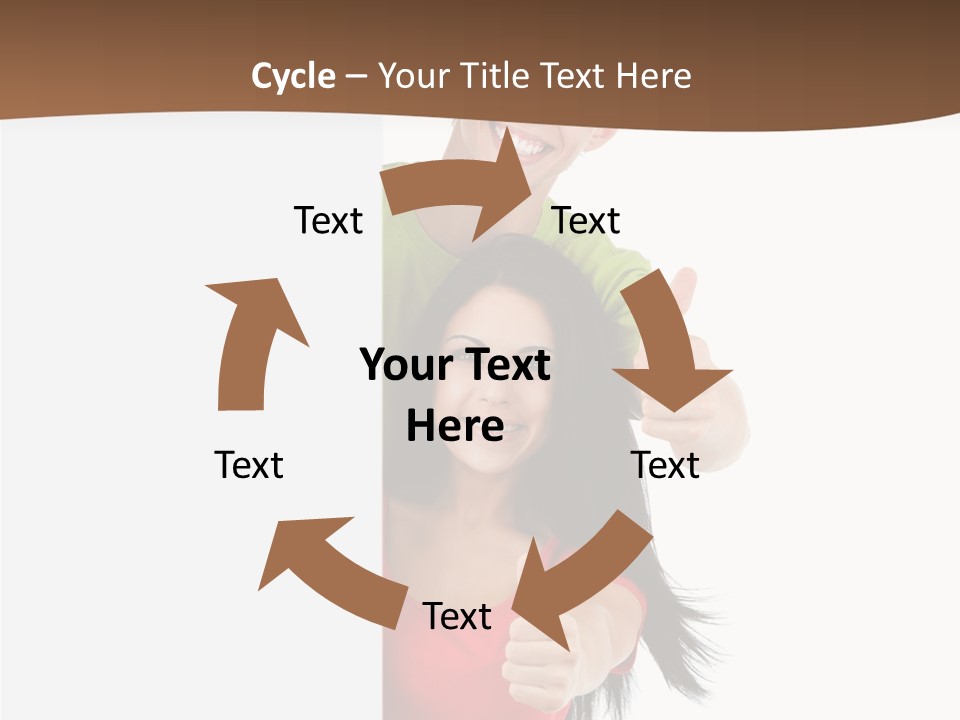 Copy Poster Smile PowerPoint Template