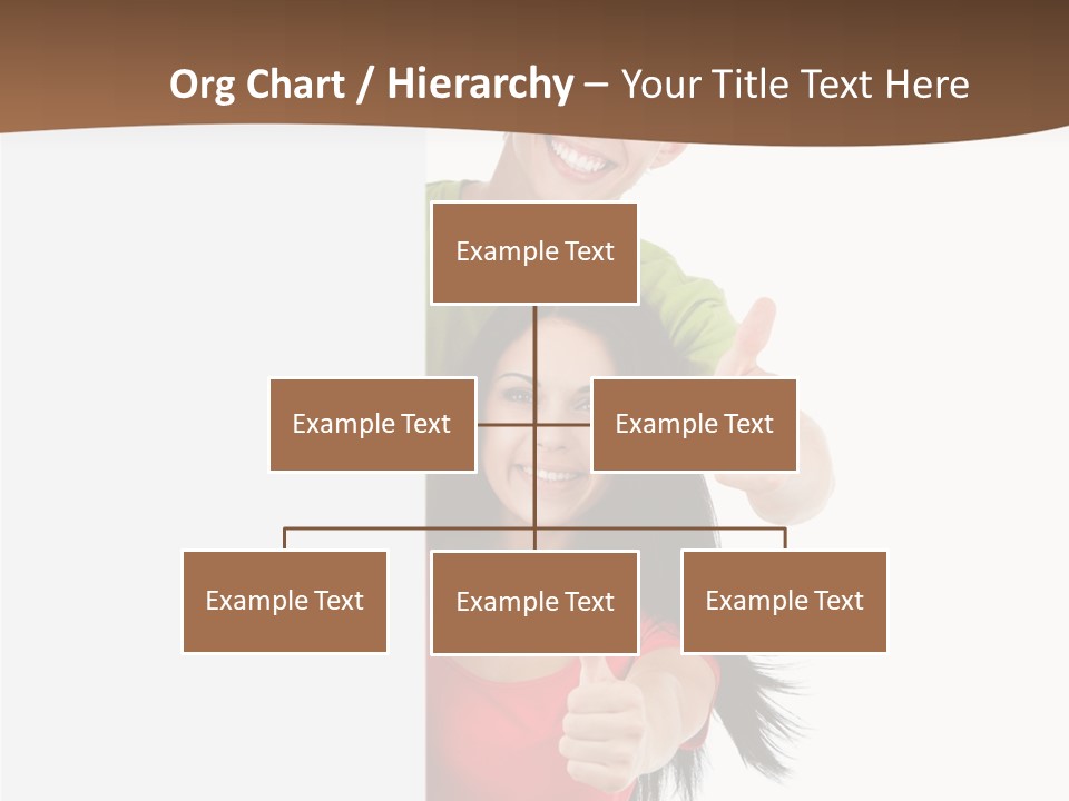 Copy Poster Smile PowerPoint Template