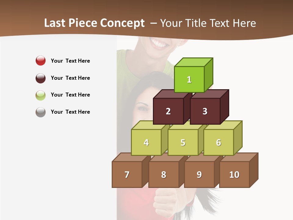 Copy Poster Smile PowerPoint Template