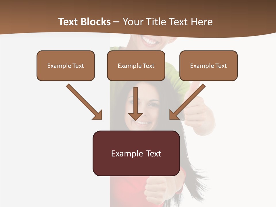 Copy Poster Smile PowerPoint Template