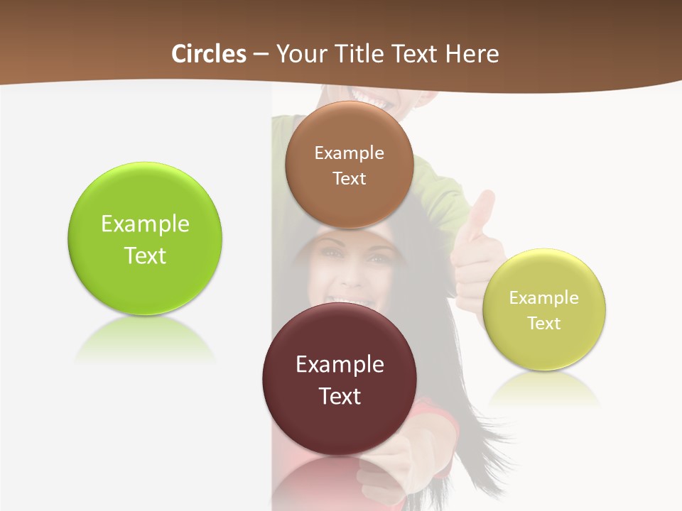 Copy Poster Smile PowerPoint Template