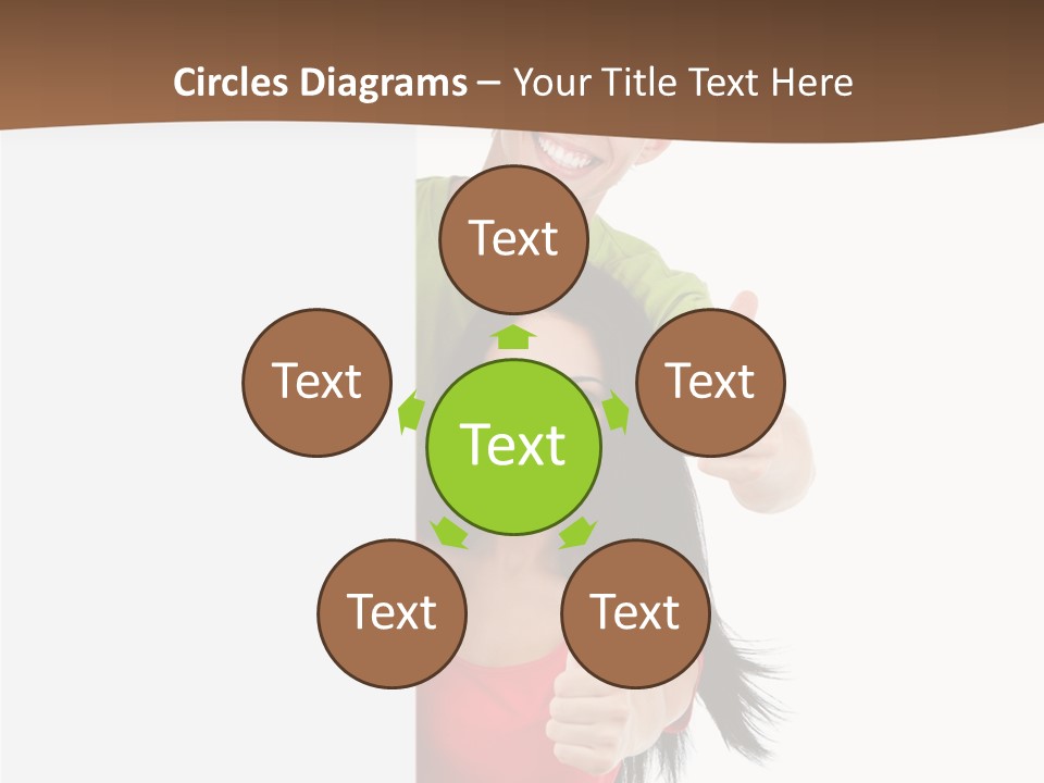 Copy Poster Smile PowerPoint Template