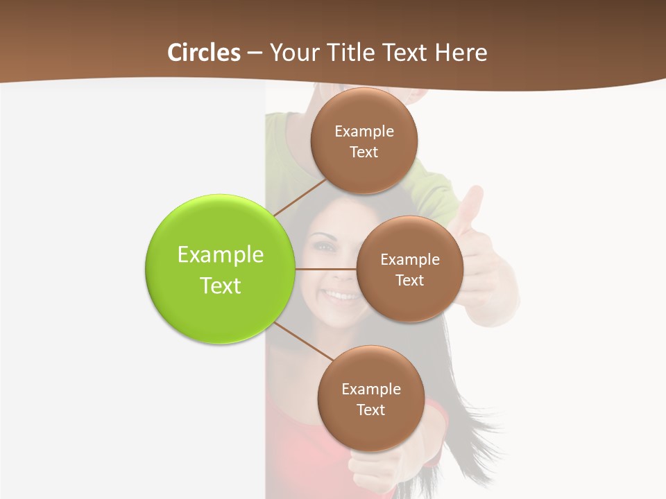 Copy Poster Smile PowerPoint Template