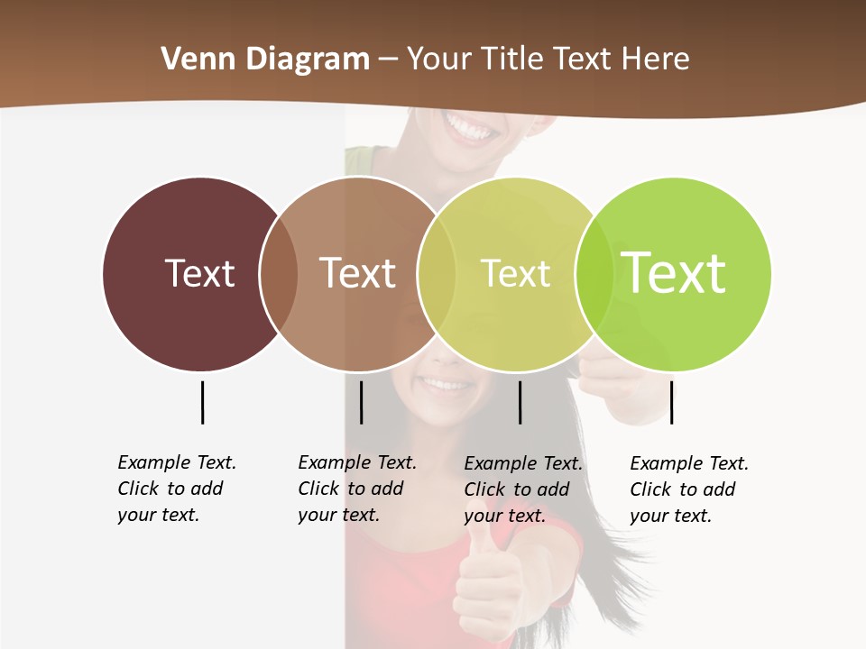 Copy Poster Smile PowerPoint Template