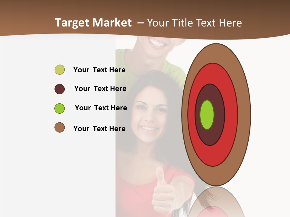 Copy Poster Smile PowerPoint Template