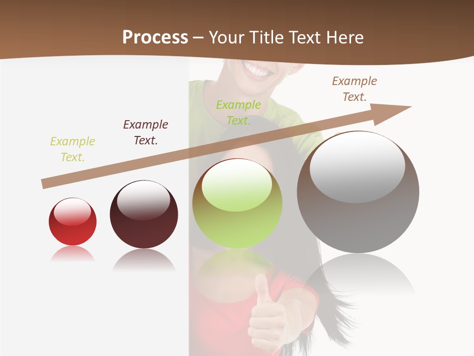 Copy Poster Smile PowerPoint Template