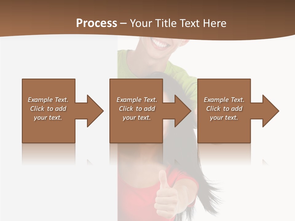 Copy Poster Smile PowerPoint Template
