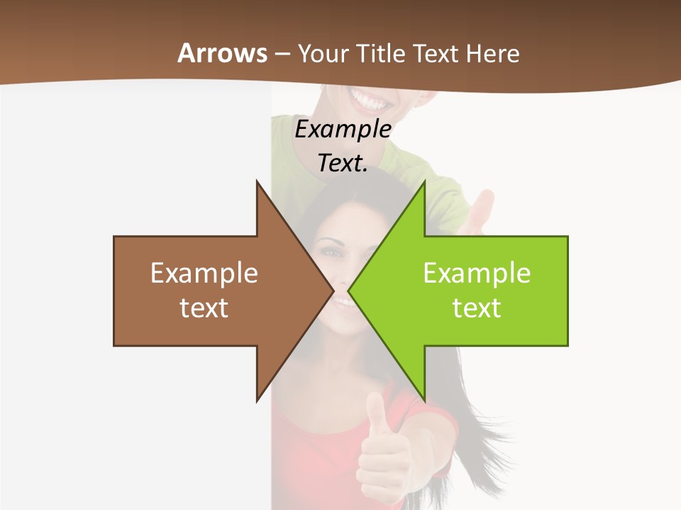 Copy Poster Smile PowerPoint Template