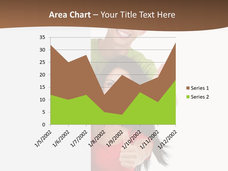 Copy Poster Smile PowerPoint Template