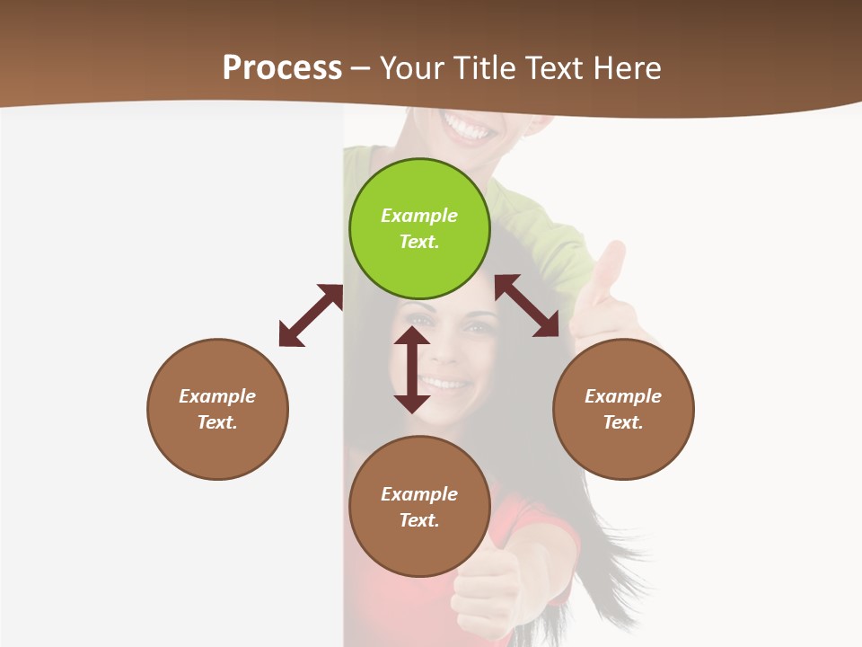 Copy Poster Smile PowerPoint Template