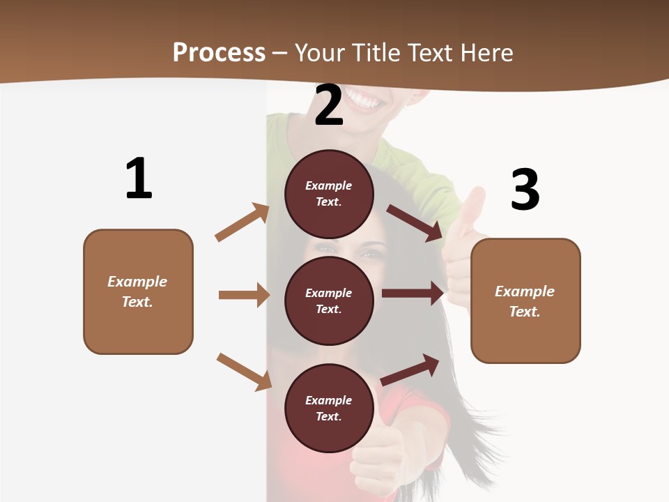 Copy Poster Smile PowerPoint Template