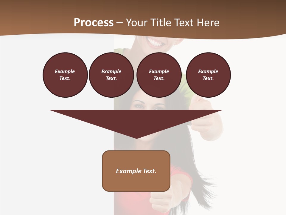 Copy Poster Smile PowerPoint Template