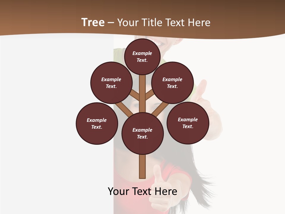 Copy Poster Smile PowerPoint Template