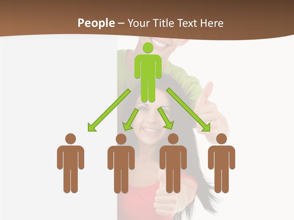 Copy Poster Smile PowerPoint Template