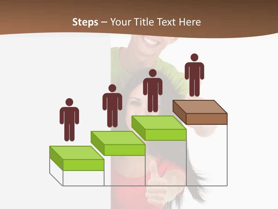 Copy Poster Smile PowerPoint Template