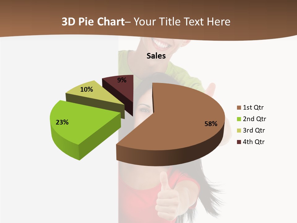 Copy Poster Smile PowerPoint Template