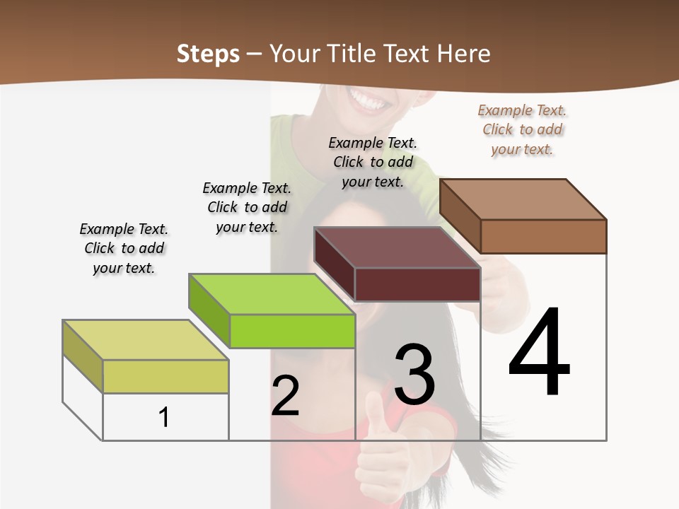 Copy Poster Smile PowerPoint Template