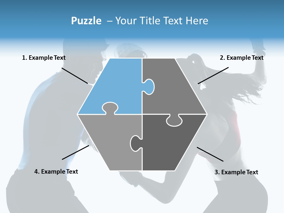 Boxing Portrait Female PowerPoint Template