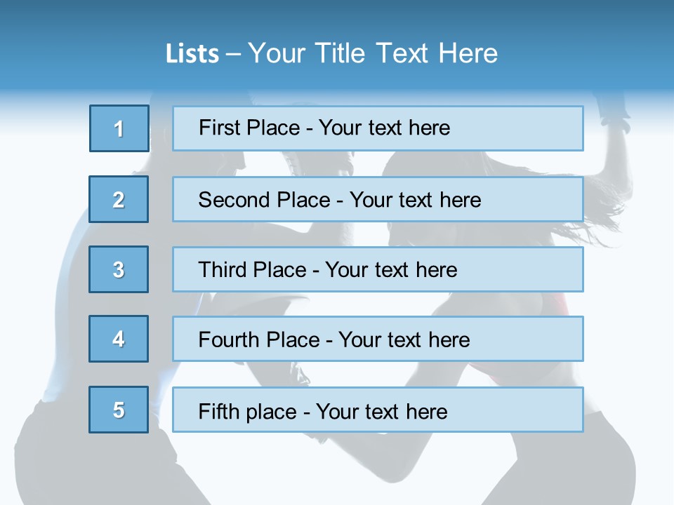 Boxing Portrait Female PowerPoint Template