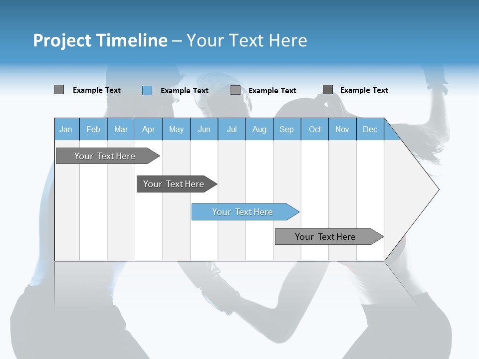 Boxing Portrait Female PowerPoint Template