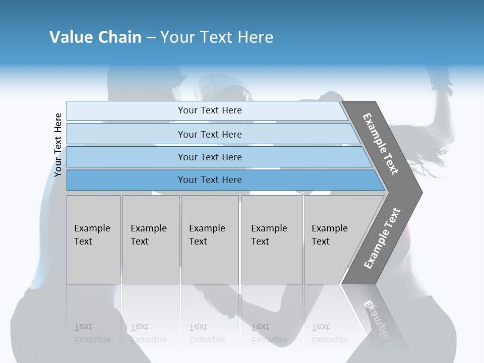 Boxing Portrait Female PowerPoint Template