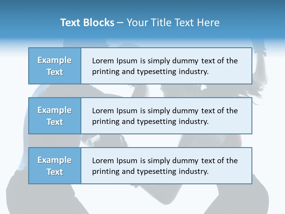 Boxing Portrait Female PowerPoint Template