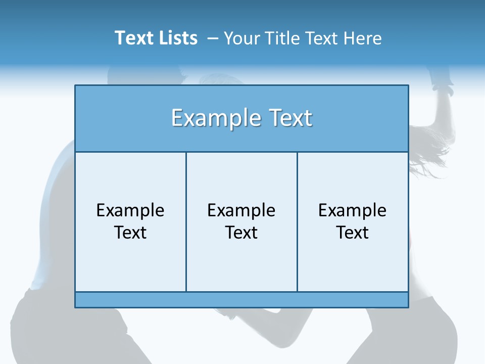 Boxing Portrait Female PowerPoint Template