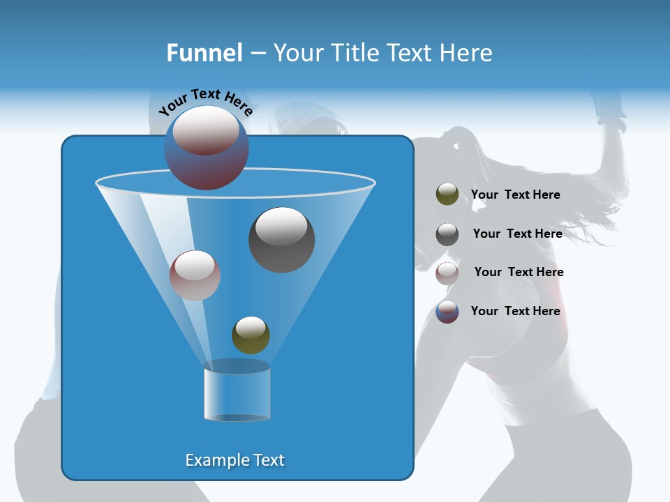 Boxing Portrait Female PowerPoint Template