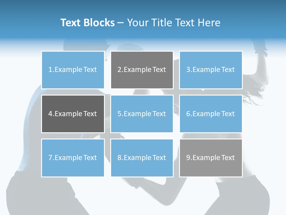 Boxing Portrait Female PowerPoint Template