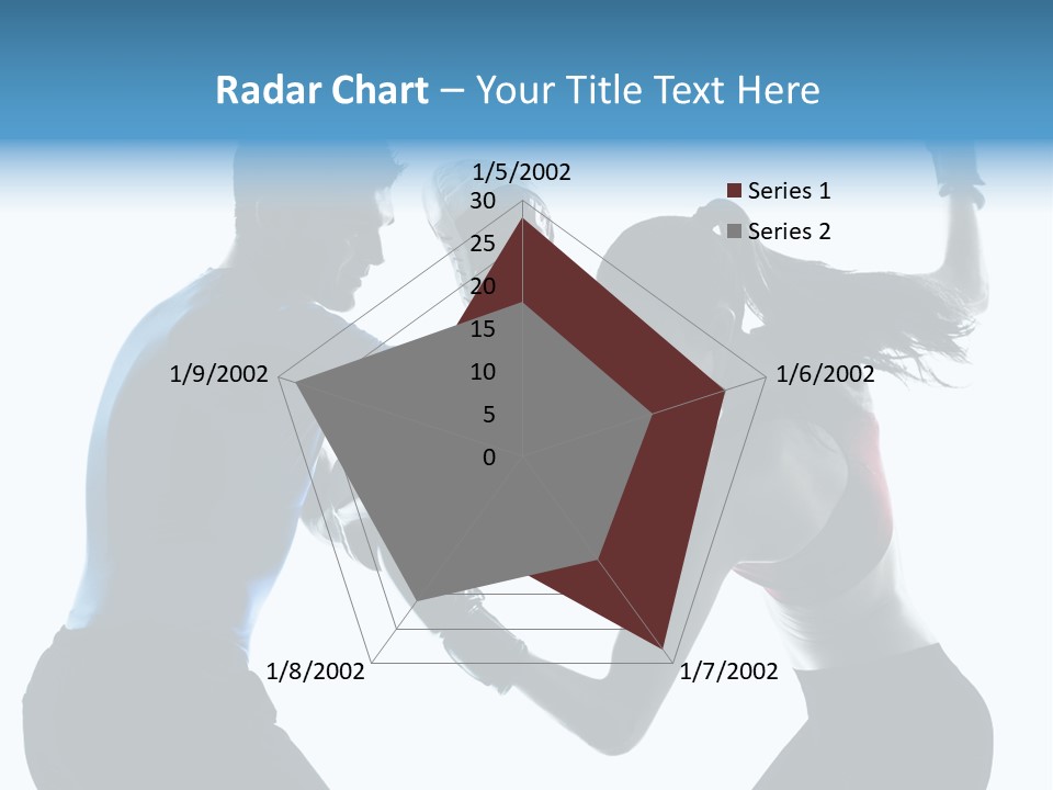 Boxing Portrait Female PowerPoint Template