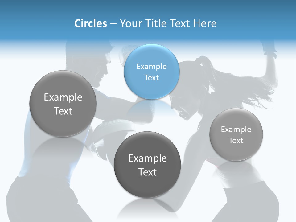 Boxing Portrait Female PowerPoint Template