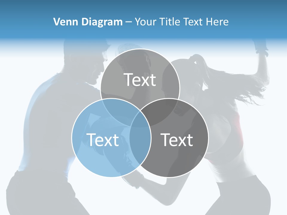 Boxing Portrait Female PowerPoint Template