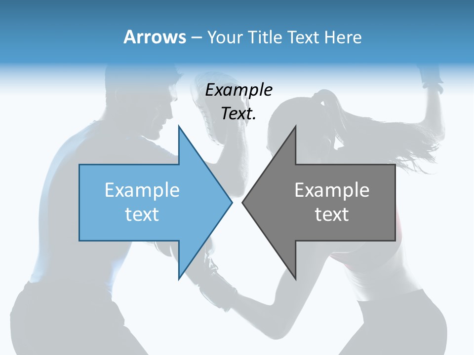 Boxing Portrait Female PowerPoint Template