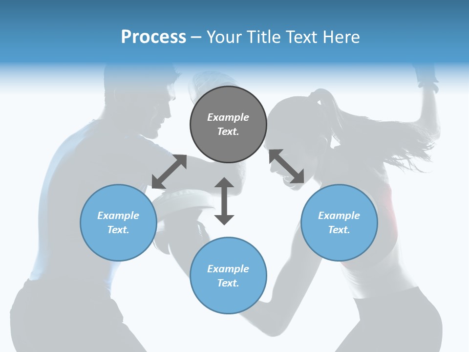 Boxing Portrait Female PowerPoint Template