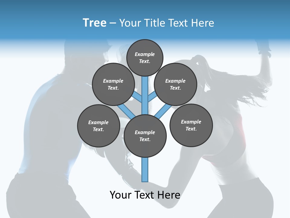 Boxing Portrait Female PowerPoint Template