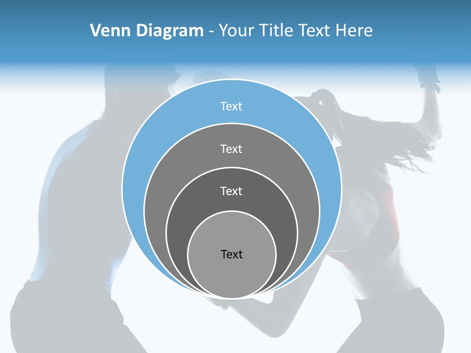 Boxing Portrait Female PowerPoint Template