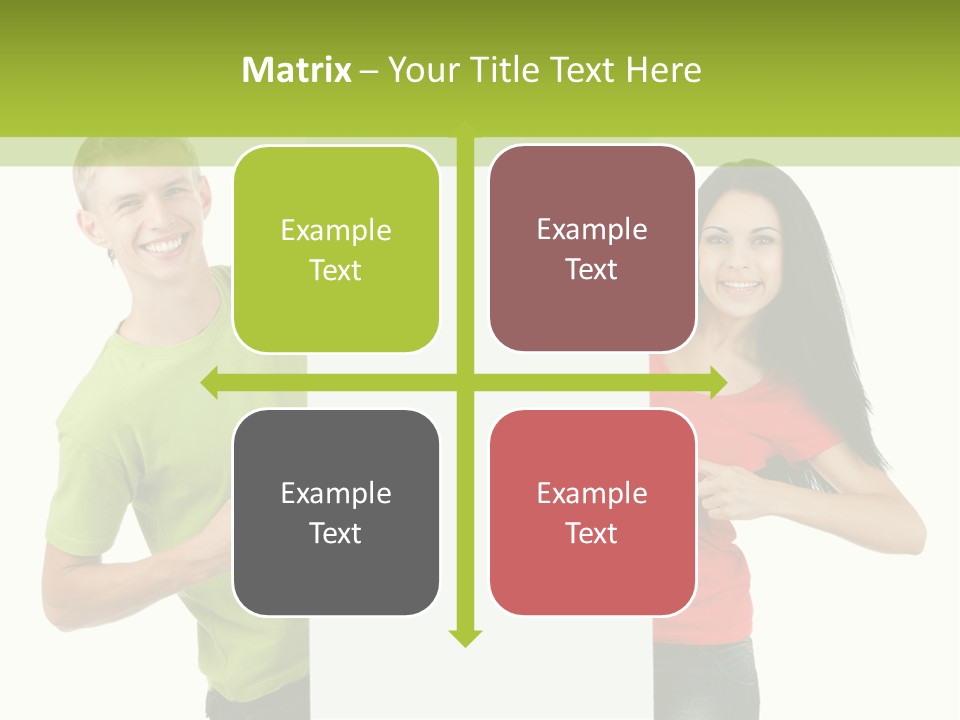 Excited Person Man PowerPoint Template