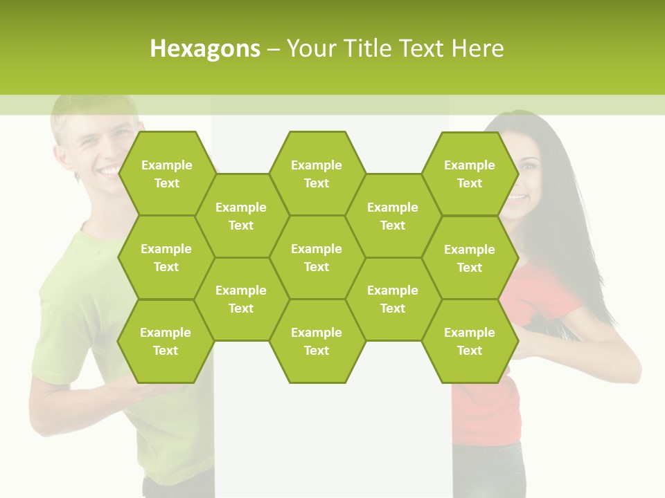 Excited Person Man PowerPoint Template