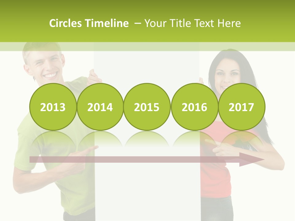 Excited Person Man PowerPoint Template