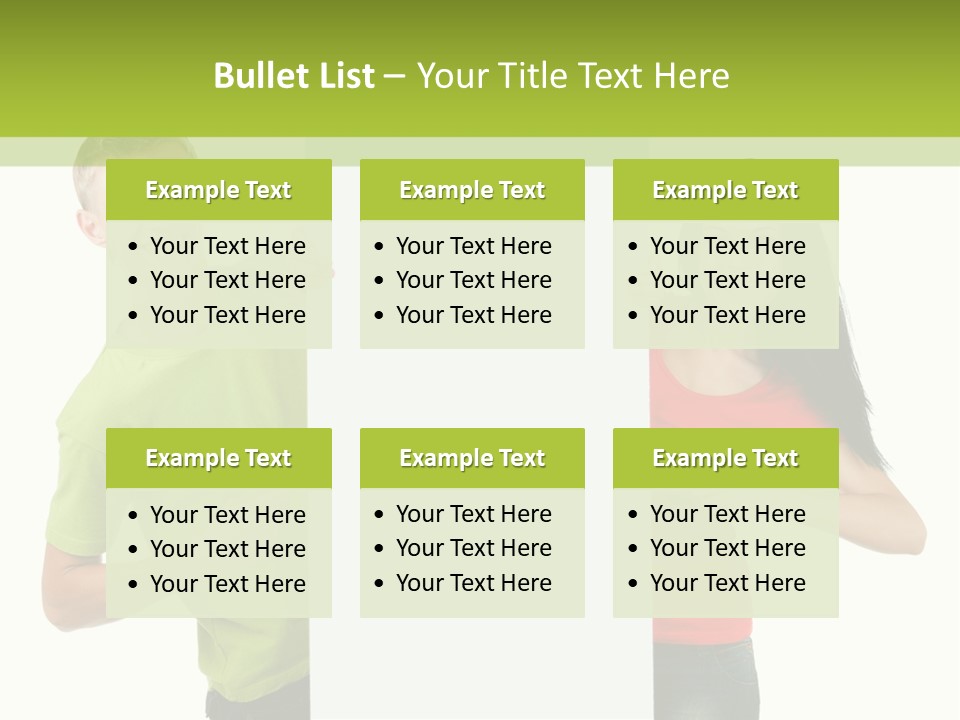 Excited Person Man PowerPoint Template